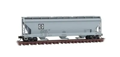 Micro Trains (n) 094 00 690 - Atsf 3 Bay Cylinrical Hopper # 305103 - New • $45.72
