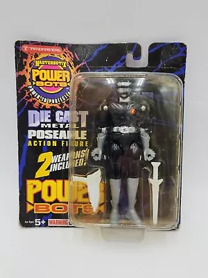 1994 Power Bots Trendmasters Black Jack Die Cast Action Figure • $18