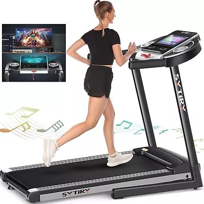 Treadmill 3.25 HP Electric Cardio Running Machine Incline Foldable For Home Gym~ • $479.99