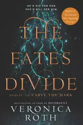 The Fates Divide [Carve The Mark 2] By Roth Veronica  Paperback • $6.19