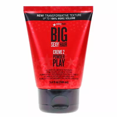 Big Sexy Hair Powder Play Creme 2 All Over Volumizer & Texturizer 3.4 Oz Texture • $14
