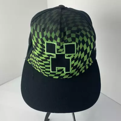 Minecraft Creeper Youth Baseball Hat Cap Adjustable Snapback Teens Gaming Games • $9.99