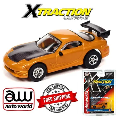 Sc368-5o Auto World Xtraction R34 1995 Mazda Rx-7 Ho Scale Electric Slot Car • $27.95