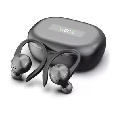 Bluetooth 5.0 True Wireless Earbuds With Mic Headphones Earhook Sport Waterproof • $17.99