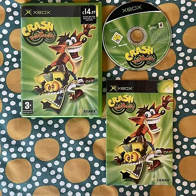 Crash Twinsanity Xbox Pal Game Complete With Manual Vgc • £10.99