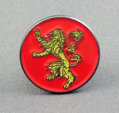 New Game Of Thrones House Of Lannister Metal Pin Badge Tie Pin Badge • £2.15