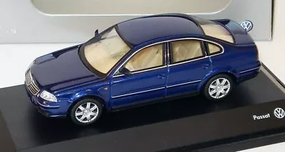 Rare Vw Passat B5 3bg Sport V6 2.8 4-motion Inky Blue 1:43 Schuco (dealer Model) • $410.82