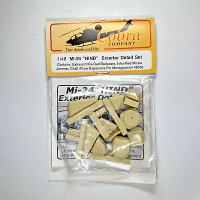 LAST ONE  Cobra Company 1/48 MI-24 HIND Exterior Resin Detail Set • $28