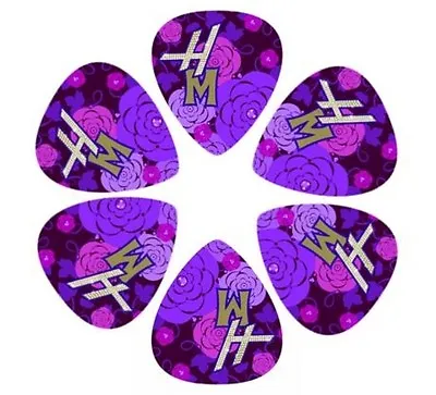 Disney Hannah Montana Guitar Picks 6 Collectible HMPIK6 • $7.99