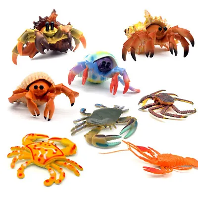 £6.99 • Buy Realistic Wild Marine Sea Crab Figure PVC Realistic Ocean Animal Kid Toy Gifts