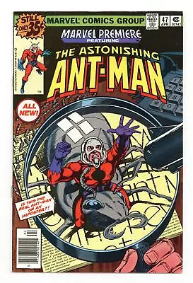 Marvel Premiere #47 VG+ 4.5 1979 1st Scott Lang As Ant Man • $145