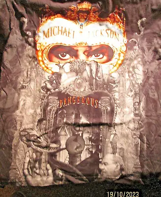 Michael Jackson: (dangerous World Tour) Orig1993 X-large Vintage T-shirt • £321.39