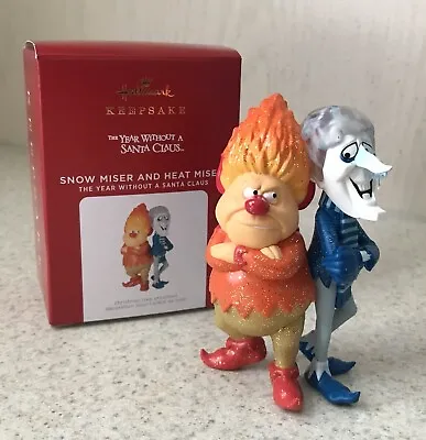 Hallmark Snow Miser Heat Miser The Year Without A Santa Claus 2021 Ornament NEW • $49.95