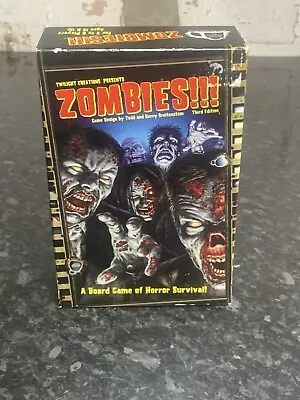 ZOMBIES 3rd Edition - Twilight Creations Horror Survival Game Zombie • £10.99