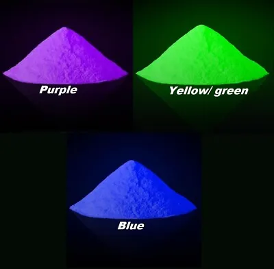 £2.99 • Buy High Quality Glow In The Dark Pigment Powder For Paint,Nail,Art,Crafts, Acrylic