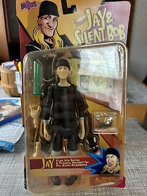 1998 Jay And Silent Bob Talking Action Figure JAY Clerks Kevin Smith NEW • $15