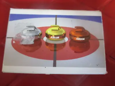 PRE-OWNED Vintage ROW Of ASHAM CURLING STONES Playing CARDS - 1980's • $15.99