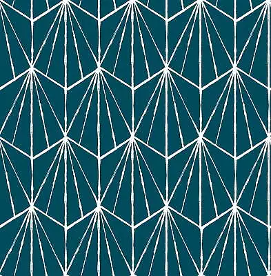 Indigo Dorset Peel & Stick Wallpaper • $19.67