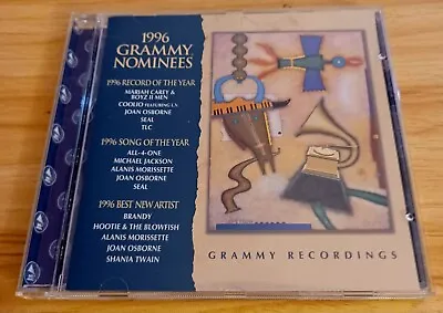 1996 Grammy Nominees CD Various Artists Carey Coolio Jackson TLC Hootie Twain • $8