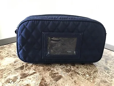 Vera Bradley Classic Navy Travel Medicine Case - New! • $11.89