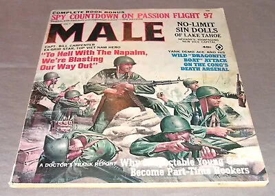 MALE Magazine -Top True Men's Adventure / October  1966  • $9.99