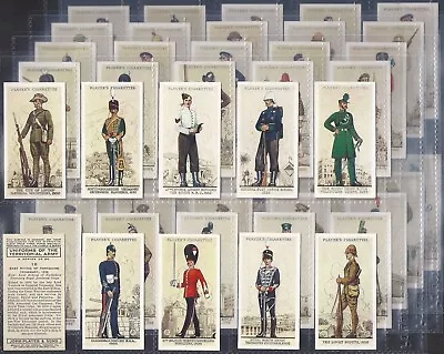 Players-full Set- Uniforms Of The Territorial Army 1939 (50 Cards) Excellent • £19.99