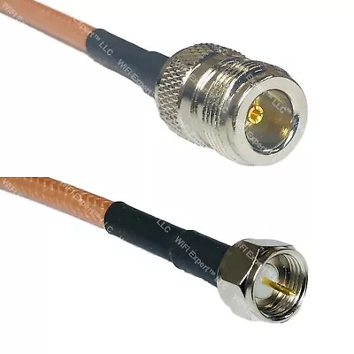 RG400 N FEMALE To F MALE RF Cable FAST-SHIP LOT • $89.83