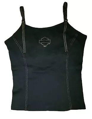 Harley Davidson  Ladies Logo Stitch Bra Tank Top Shirt [new] • $11.99