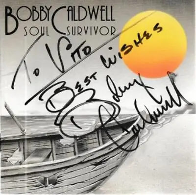 Bobby Caldwell: Soul Survivor Autographed MUSIC AUDIO CD Funk Album 1995 SIGNED • $31.49