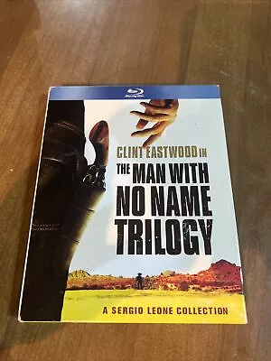 The Man With No Name Trilogy Sergio Leone Collection Blu-Ray With Slipcover • $14.50