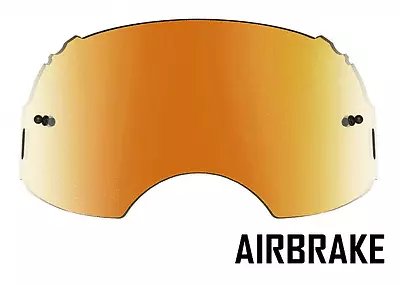 GOGGLE-SHOP FIRE MIRROR LENS To Fit OAKLEY AIRBRAKE MOTOCROSS GOGGLES • $24.80