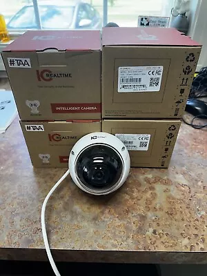 ICRealtime IPEG-D40F-IRW1 4MP IP Vandal Dome Camera/Smart IR/PoE (PACK OF 4)!!! • $100