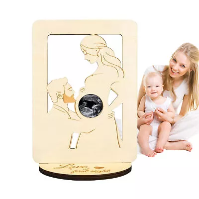 Baby Ultrasound Picture Frames Pregnant Mother Shape Sonogram Keepsake Frame  • $13.02