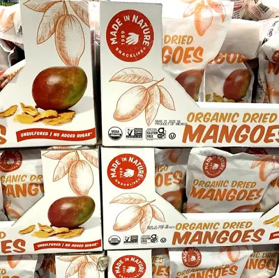 Made In Nature USDA Organic Dried Mangoes 28 Oz • £21.89