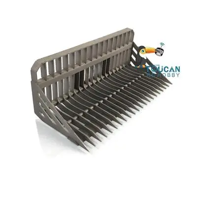 Metal Sieve Bucket For 1/14 LESU RC Hydraulic Skid Steer Loader  Model • $153.84