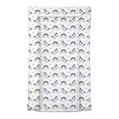 East Coast Padded Changing Mat Nappy Change Unit Waterproof Unicorn Dreams • £13.89