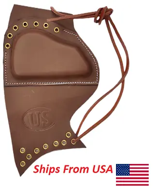 U.s. M1 Garand Leather Sniper Rifle Cheek Pad - Brown • $20.04