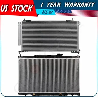 Radiator And AC Condenser Kit For 2003 2004 2005 2006 Honda CR-V Element • $102.99