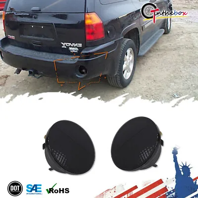 Smoked Black Lens Tail Lights For 02-09 GMC Envoy 02-06 Envoy XL LH + RH Halogen • $34.99