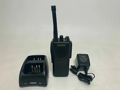 Maxon SP-320 4 Channel UHF Two-Way Radio With Charger • $19.99