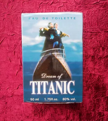  TITANIC 1997 PROMO MOVIE VINTAGE PERFUME 50ml LEONARDO DiCAPRIO KATE WINSLET  • $43.99