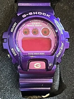 Casio G-Shock DW6900CC (1289) Purple Men's Watch Crazy Color • $114.99