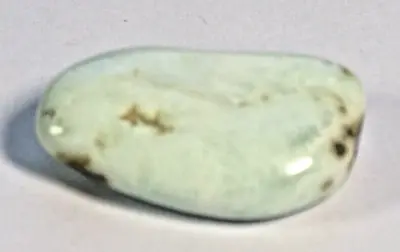 SMALL LARIMAR TUMBLESTONE 2.5 X 1.7 Cms 5.84 Gms  PECTOLITE - DOLPHIN STONE #35 • £9.95