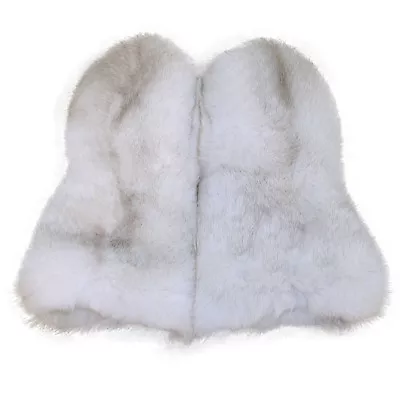 Glacier Wear Blue Fox Fur Gauntlet Mittens Mts1070 • $364.95