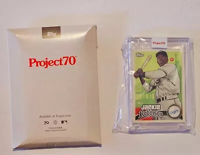 Topps Project 70 Jackie Robinson Dodgers GTA Theme - Like New In Original Box. • £18.75