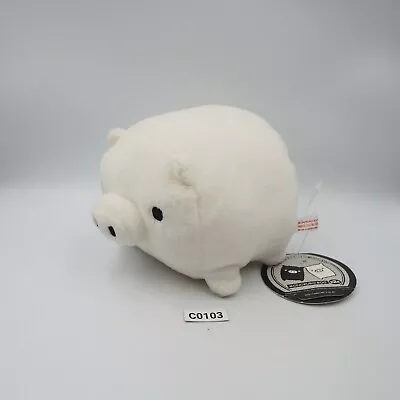 Monokuro Boo White Pig C0103 San-x Plush 5  Stuffed TAG Toy Doll Japan • $13.97