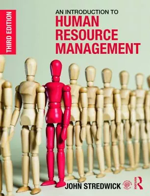 An Introduction To Human Resource Management Paperback John Stred • £5.77