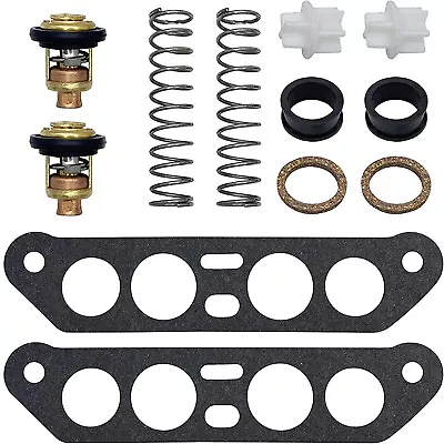 Thermostat Kit For Johnson Evinrude 65 80 85 88 90 100 112 115 HP V4 18-3673 • $19.99