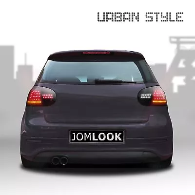 $444.39 • Buy Original Jom LED Rear Lights Black Smoke Set For VW GOLF 5 V MK5 Soda