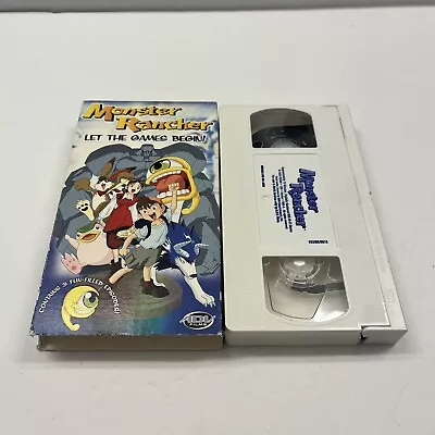 Monster Rancher Vol. 1 - Let The Games Begin (VHS 2000) • $0.01